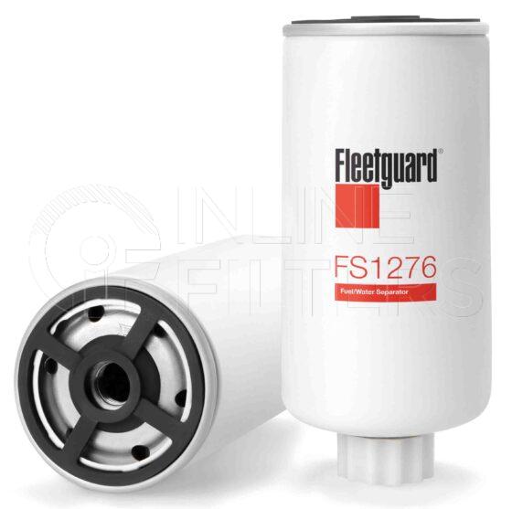 Fleetguard FS1276. Fuel Filter Product – Brand Specific Fleetguard – Spin On Product Fleetguard filter product Fuel Filter. For Metal Drain version use FS19786. Main Cross Reference is Renault 7701030546. Fleetguard Part Type FS_SPIN