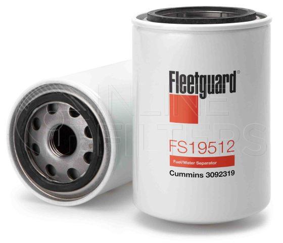 Fleetguard FS19512. Fuel Filter Product – Brand Specific Fleetguard – Spin On Product Fleetguard filter product Fuel Filter. Main Cross Reference is Cummins 3092319. Emulsified Water Separation: 0 % (0 %). Free Water Separation: 0 % (0 %). Efficiency TWA by SAE J 1985: 0 % (0 %). Micron Rating by SAE J 1985: 0 micron (0 […]