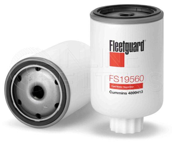 Fleetguard FS19560. Fuel Filter Product – Brand Specific Fleetguard – Spin On Product Fleetguard filter product Fuel Filter. Main Cross Reference is Cummins 4899413. Emulsified Water Separation: 93 % (93 %). Free Water Separation: 93 % (93 %). Efficiency TWA by SAE J 1858: 98 % (98 %). Efficiency TWA by SAE J 1985: 97 % (97 […]