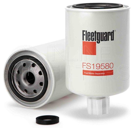 Fleetguard FS19580. Fuel Filter Product – Brand Specific Fleetguard – Spin On Product Fleetguard filter product Fuel Filter. Main Cross Reference is JAT 2583. Emulsified Water Separation: 90 % (90 %). Free Water Separation: 90 % (90 %). Efficiency TWA by SAE J 1985: 96 % (96 %). Micron Rating by SAE J 1985: 20 micron (20 […]