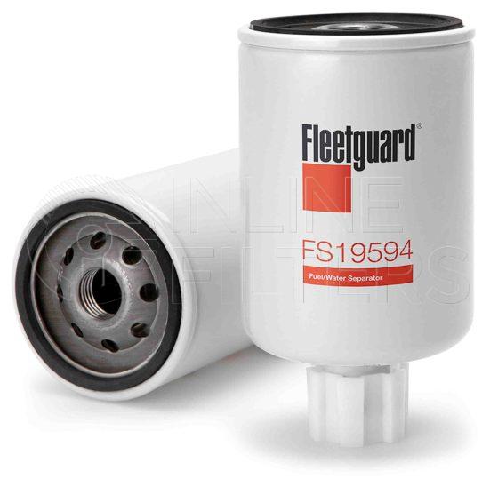 Fleetguard FS19594. Fuel Filter Product – Brand Specific Fleetguard – Spin On Product Fleetguard filter product Fuel Filter. Main Cross Reference is Cummins C6003117480. Emulsified Water Separation: 90 % (90 %). Free Water Separation: 90 % (90 %). Efficiency TWA by SAE J 1985: 96 % (96 %). Micron Rating by SAE J 1985: 20 micron (20 […]