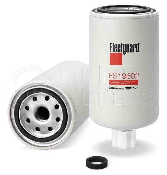 Fleetguard FS19602. Fuel Filter Product – Brand Specific Fleetguard – Spin On Product Fleetguard filter product Fuel Filter. Main Cross Reference is Cummins 3991179. Emulsified Water Separation: 95 % (95 %). Free Water Separation: 95 % (95 %). Efficiency TWA by SAE J 1985: 98.7 % (98.7 %). Micron Rating by SAE J 1985: 10 micron (10 […]