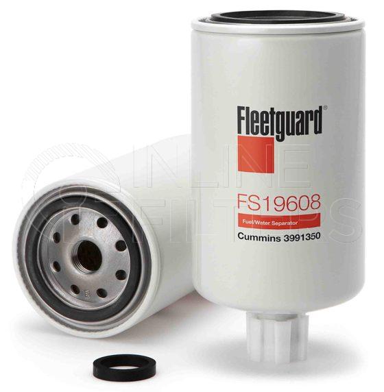 Fleetguard FS19608. Fuel Filter Product – Brand Specific Fleetguard – Spin On Product Fleetguard filter product Fuel Filter. Main Cross Reference is Case New Holland 84477361. Emulsified Water Separation: 95 % (95 %). Free Water Separation: 95 % (95 %). Efficiency TWA by SAE J 1985: 98.7 % (98.7 %). Micron Rating by SAE J 1985: 5 […]
