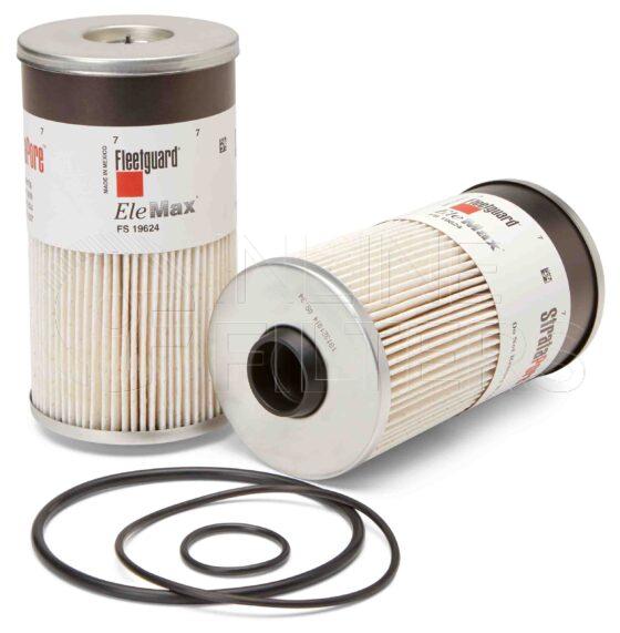 Fleetguard FS19624. Fuel Filter Product – Brand Specific Fleetguard – Spin On Product Fleetguard filter product Fuel Filter. For Housing use FH23027. For Service Part use 3946951S. Main Cross Reference is Davco 382113. Emulsified Water Separation: 95 % (95 %). Free Water Separation: 95 % (95 %). Efficiency TWA by SAE J 1985: 98.7 % (98.7 %). […]