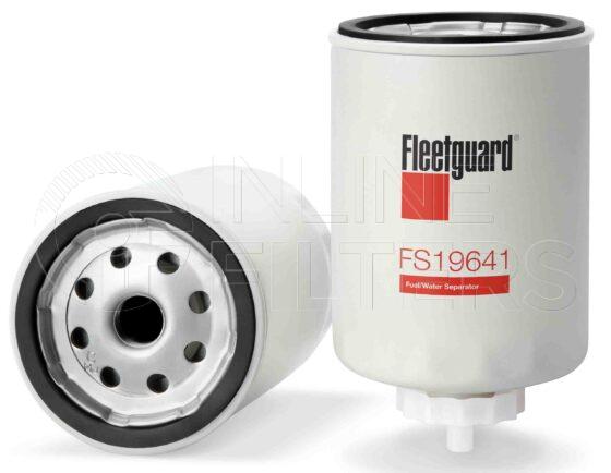 Fleetguard FS19641. Fuel Filter. Main Cross Reference is CPG 1492952. Fleetguard Part Type: FS.