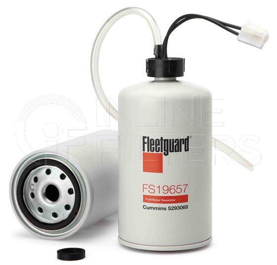 Fleetguard FS19657. Fuel Filter. Main Cross Reference is Cummins 5292575. Fleetguard Part Type: FS.