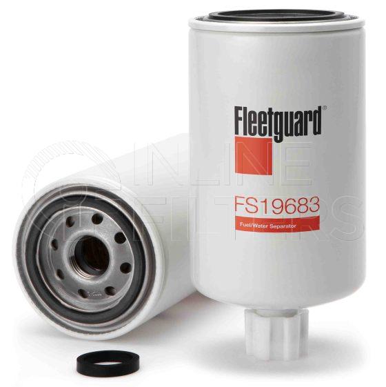 Fleetguard FS19683. Fuel Filter Product – Brand Specific Fleetguard – Spin On Product Fleetguard filter product Fuel Filter. Emulsified Water Separation: 95 % (95 %). Free Water Separation: 95 % (95 %). Efficiency TWA by SAE J 1985: 98.7 % (98.7 %). Micron Rating by SAE J 1985: 10 micron (10 micron). Fleetguard Part Type: FS. Comments: […]