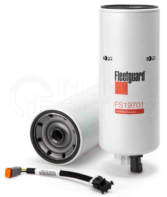 Fleetguard FS19701. Fuel Filter Product – Brand Specific Fleetguard – Spin On Product Fleetguard filter product Fuel Filter. Emulsified Water Separation: 95 % (95 %). Free Water Separation: 95 % (95 %). Efficiency TWA by SAE J 1985: 98.7 % (98.7 %). Micron Rating by SAE J 1985: 10 micron (10 micron). Fleetguard Part Type: FF. Comments: […]