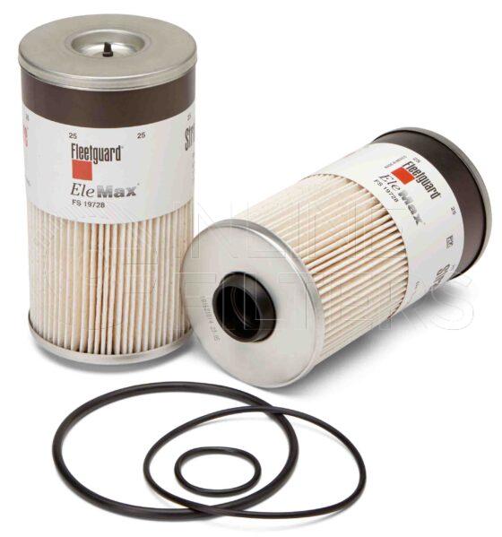 Fleetguard FS19728. Fuel Filter Product – Brand Specific Fleetguard – Spin On Product Fleetguard filter product Fuel Filter. For Housing use FH23617M. For Housing use FH23308. Main Cross Reference is Davco 382119. Emulsified Water Separation: 95 % (95 %). Free Water Separation: 95 % (95 %). Efficiency TWA by SAE J 1985: 98.7 % (98.7 %). Micron […]