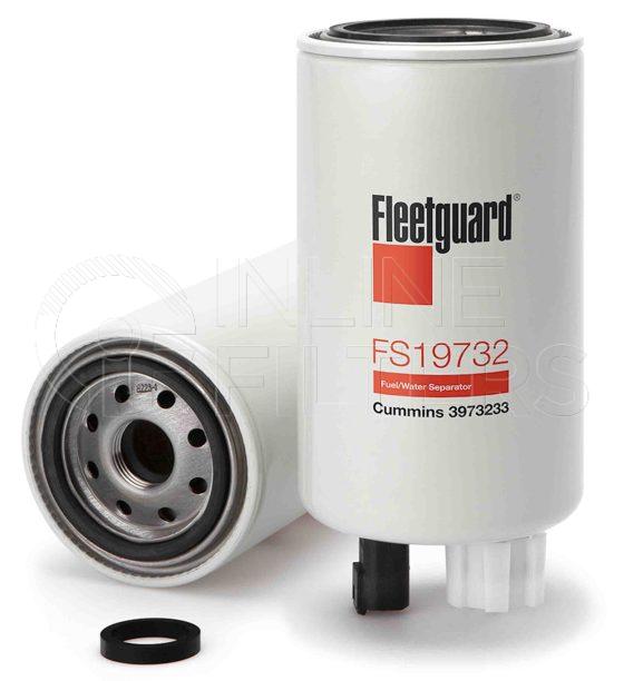 Fleetguard FS19732. Fuel Filter Product – Brand Specific Fleetguard – Spin On Product Fleetguard filter product Fuel Filter. For Housing use FH22239. For Service Part use 3942834S. Main Cross Reference is Cummins 3973233. Emulsified Water Separation: 95 % (95 %). Free Water Separation: 95 % (95 %). Efficiency TWA by SAE J 1985: 98.7 % (98.7 %). […]