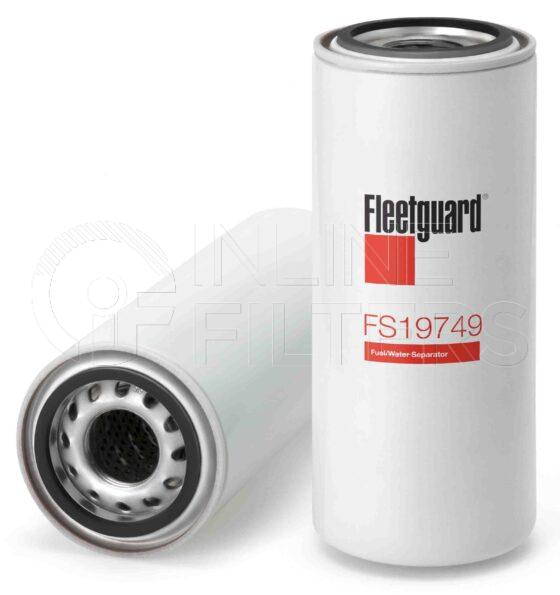 Fleetguard FS19749. Fuel Filter Product – Brand Specific Fleetguard – Spin On Product Fleetguard filter product Fuel Filter. Main Cross Reference is Cim Tek 70066. Fleetguard Part Type: FS_SPIN. Comments: Fuel Pump Applications