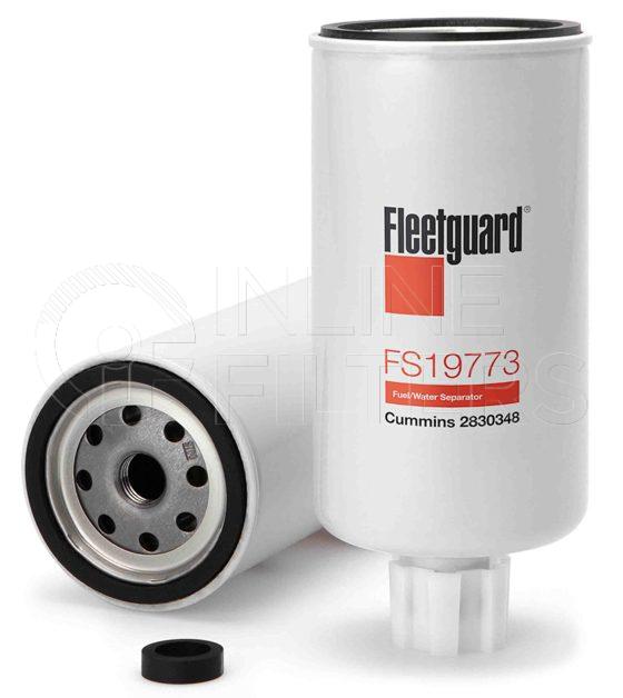 Fleetguard FS19773. Fuel Filter Product – Brand Specific Fleetguard – Gasket Product Fleetguard filter product Fuel Filter. For European version use FS19597. Main Cross Reference is Cummins 2830348. Emulsified Water Separation: 95 % (95 %). Free Water Separation: 95 % (95 %). Efficiency TWA by SAE J 1985: 98.7 % (98.7 %). Micron Rating by SAE J […]
