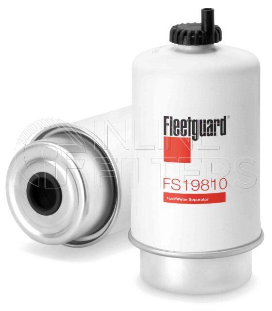 Fleetguard FS19810. Fuel Filter Product – Brand Specific Fleetguard – Spin On Product Fleetguard filter product Fuel Filter. Main Cross Reference is Renault 5001846015. Flow Direction: Inside Out. Fleetguard Part Type: FS_CART