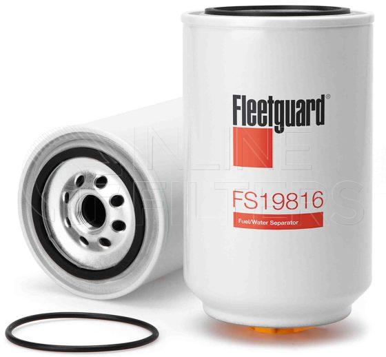 Fleetguard FS19816. Fuel Filter. Main Cross Reference is Dongfeng Nissan 16400GT301. Fleetguard Part Type: FS.