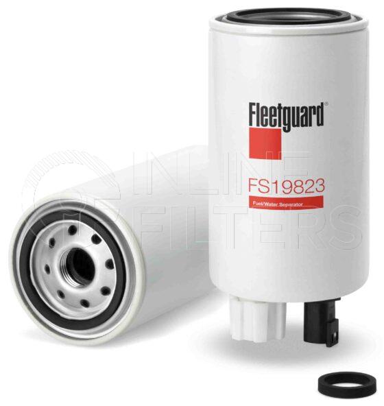 Fleetguard FS19823. FILTER-Fuel(Brand Specific) Product – Brand Specific Fleetguard – Spin On Product Fuel filter product Details Main Cross Reference is Chrysler Dodge 68020642AA. Fleetguard Part Type FS. For use with B20 Biodiesel Fuel