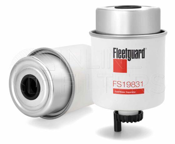 Fleetguard FS19831. Fuel Filter Product – Brand Specific Fleetguard – Spin On Product Fleetguard filter product Fuel Filter. Main Cross Reference is Renault 6005023306. Fleetguard Part Type: FS_CART. Comments: Use FS19516 for North America