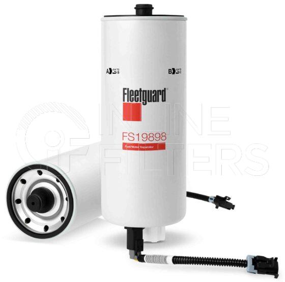 Fleetguard FS19898. Fuel Filter. Main Cross Reference is Cummins 4960197. Fleetguard Part Type: FS.