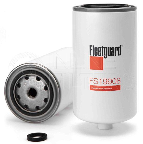 Fleetguard FS19908. Fuel Filter Product – Brand Specific Fleetguard – Spin On Product Fleetguard filter product Fuel Filter. Main Cross Reference is Case New Holland 84175081. Fleetguard Part Type: FS. Comments: Stratapore Media