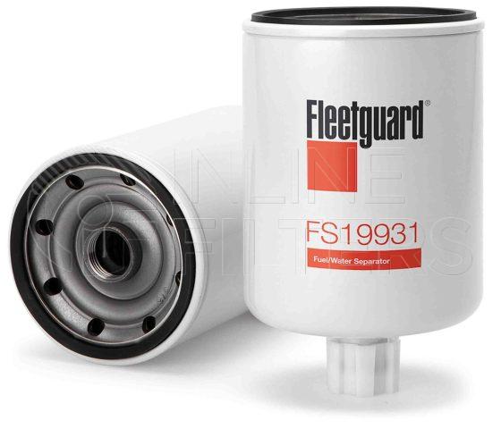 Fleetguard FS19931. Fuel Filter Product – Brand Specific Fleetguard – Spin On Product Fleetguard filter product Fuel Filter. Main Cross Reference is Racor R43. Emulsified Water Separation: 95 % (95 %). Free Water Separation: 95 % (95 %). Efficiency TWA by SAE J 1985: 98.7 % (98.7 %). Micron Rating by SAE J 1985: 10 micron (10 […]