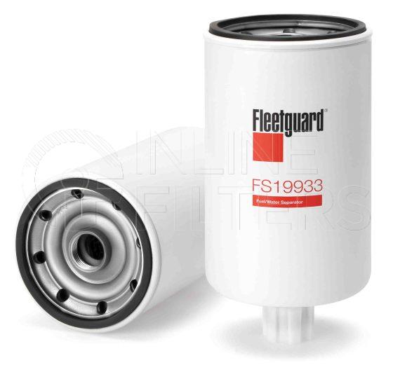 Fleetguard FS19933. Fuel Filter Product – Brand Specific Fleetguard – Spin On Product Fleetguard filter product Fuel Filter. Main Cross Reference is Racor S3226T. Emulsified Water Separation: 95 % (95 %). Free Water Separation: 95 % (95 %). Efficiency TWA by SAE J 1985: 98.7 % (98.7 %). Micron Rating by SAE J 1985: 10 micron (10 […]