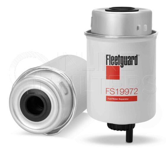 Fleetguard FS19972. Fuel Filter. Main Cross Reference is New Holland 87803444. Fleetguard Part Type: FS_CART.