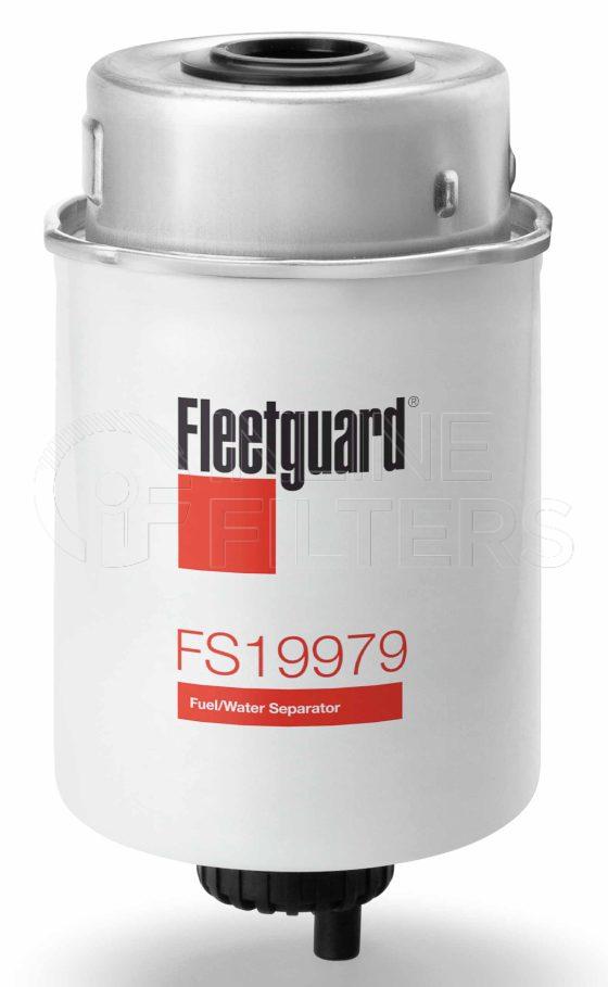 Fleetguard FS19979. Fuel Filter Product – Brand Specific Fleetguard – Spin On Product Fleetguard filter product Fuel Filter. Main Cross Reference is JCB 32925760. Emulsified Water Separation: 93. Free Water Separation: 93. Flow Direction: Inside Out. Fleetguard Part Type: FS_CART
