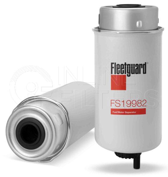 Fleetguard FS19982. Fuel Filter. Main Cross Reference is Iveco 504107584. Fleetguard Part Type: FS_CART.