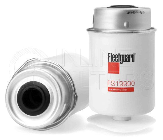 Fleetguard FS19990. Fuel Filter. Main Cross Reference is John Deere RE520842. Fleetguard Part Type: FS.