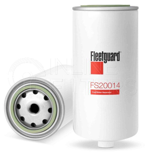 Fleetguard FS20014. Fuel Filter. Fuel Water Separator.