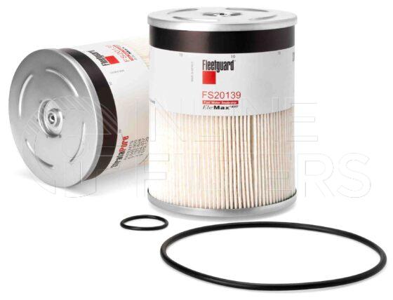 Fleetguard FS20139. FILTER-Fuel(Brand Specific) Product – Brand Specific Fleetguard – Spin On Product Fuel filter product