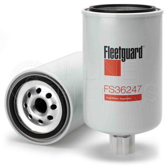 Fleetguard FS36247. Fuel Filter. Main Cross Reference is Cummins 5301449. Fleetguard Part Type: FS.