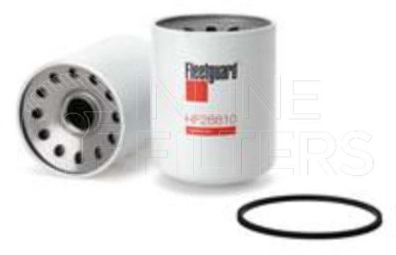 Fleetguard HF28810. Hydraulic Filter Product – Brand Specific Fleetguard – Spin On Product Fleetguard filter product Hydraulic Filter. Main Cross Reference is New Holland 86539970. Particle Size at Beta 75: 16 micron (16 micron). Particle Size at Beta 200: 19 micron (19 micron). Fleetguard Part Type: HF_SPIN