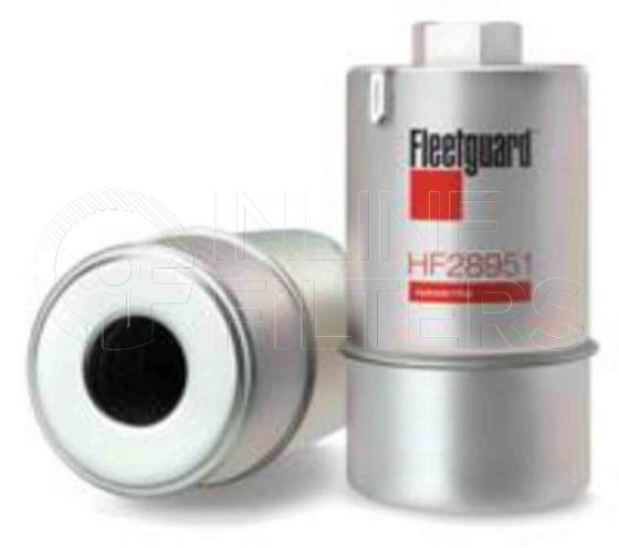 Fleetguard HF28951. Hydraulic Filter. Main Cross Reference is Toyota 675023288171. Fleetguard Part Type: HF.