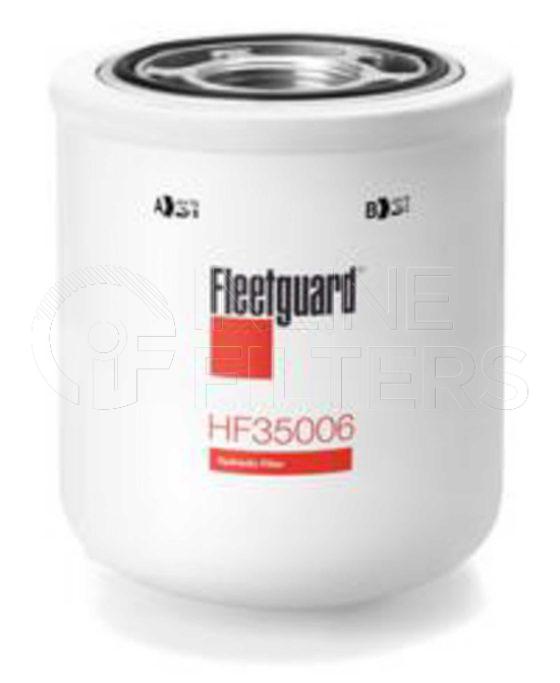Fleetguard HF35006. Hydraulic Filter. Main Cross Reference is Baldwin BT8416. Fleetguard Part Type: HF_SPIN.