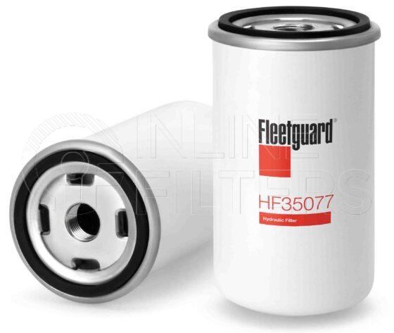 Fleetguard HF35077. Hydraulic Filter. Main Cross Reference is Linde Lansing 9830613. Fleetguard Part Type: HF_SPIN.