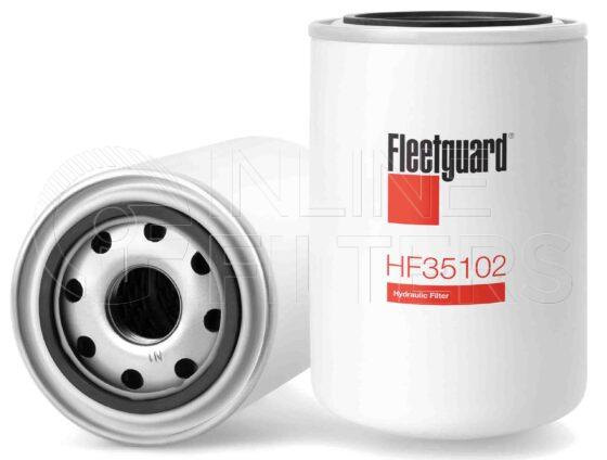 Fleetguard HF35102. Hydraulic Filter Product – Brand Specific Fleetguard – Undefined Product Fleetguard filter product Hydraulic Filter. Main Cross Reference is MP Filtri CS50P25A. Particle Size at Beta 75: 75 micron (75 micron). Fleetguard Part Type: HF