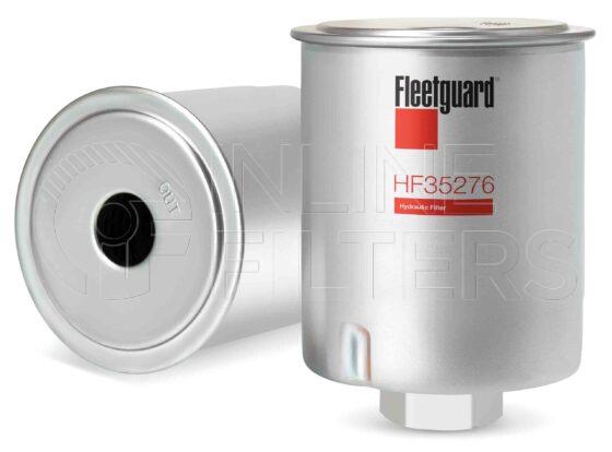 Fleetguard HF35276. Hydraulic Filter. Main Cross Reference is Toyota 675022300071. Fleetguard Part Type: HF_SPIN.