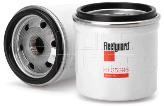 Fleetguard HF35296. Hydraulic Filter Product – Brand Specific Fleetguard – Spin On Product Fleetguard filter product Hydraulic Filter. Main Cross Reference is Allison 29539579. Particle Size at Beta 75: 32. Particle Size at Beta 200: 0.0. Fleetguard Part Type: HF_SPIN. Comments: For use on Allison automatic transmissions model A2400 used in 4300 International Trucks