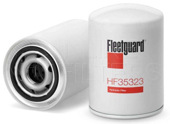 Fleetguard HF35323. Hydraulic Filter Product – Brand Specific Fleetguard – Undefined Product Fleetguard filter product Hydraulic Filter. Main Cross Reference is Coopers Fiaam LSF5170. Particle Size at Beta 75: 47 micron (47 micron). Particle Size at Beta 200: 0 micron (0 micron). Fleetguard Part Type: HF