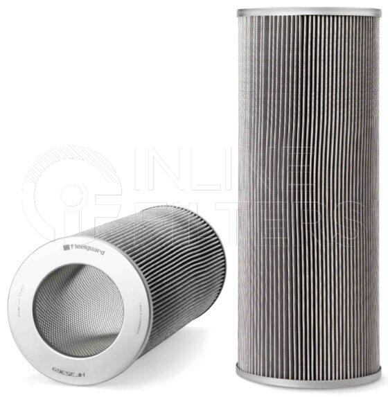 Fleetguard HF35369. Hydraulic Filter Product – Brand Specific Fleetguard – Cartridge Product Fleetguard filter product Hydraulic Filter. Main Cross Reference is Doosan Daewoo 47400056. Flow Direction: Outside In. Particle Size at Beta 75: 10.0 micron. Particle Size at Beta 200: 12.0 micron. Fleetguard Part Type: HF_CART
