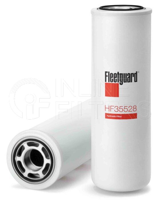 Fleetguard HF35528. Hydraulic Filter. Main Cross Reference is Caterpillar 2075035. Fleetguard Part Type: HF.
