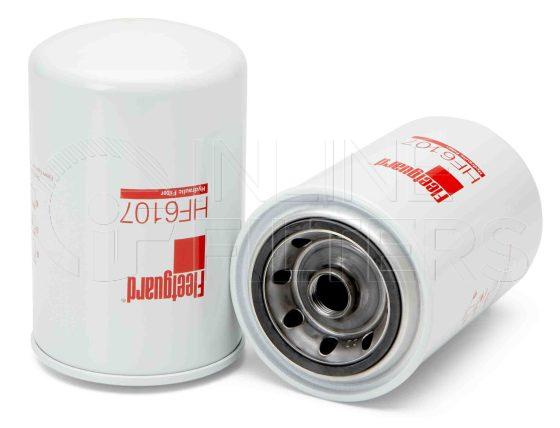 Fleetguard HF6107. Hydraulic Filter Product – Brand Specific Fleetguard – Spin On Product Fleetguard filter product Hydraulic Filter. Main Cross Reference is Vauxhall GM 25010543. Particle Size at Beta 75: 41 micron (41 micron). Particle Size at Beta 200: 50 micron (50 micron). Fleetguard Part Type: HF_SPIN. Comments: GMC 6903488