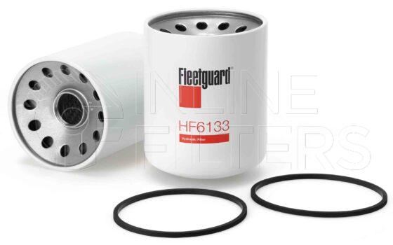 Fleetguard HF6133. FILTER-Hydraulic(Brand Specific) Product – Brand Specific Fleetguard – Spin On Product Hydraulic filter product Main Cross Reference Vickers 575942 Details Main Cross Reference is Vickers 575942. Particle Size at Beta 75 – 23 micron (23 micron). Particle Size at Beta 200 – 0 micron (0 micron). Fleetguard Part Type HF_SPIN