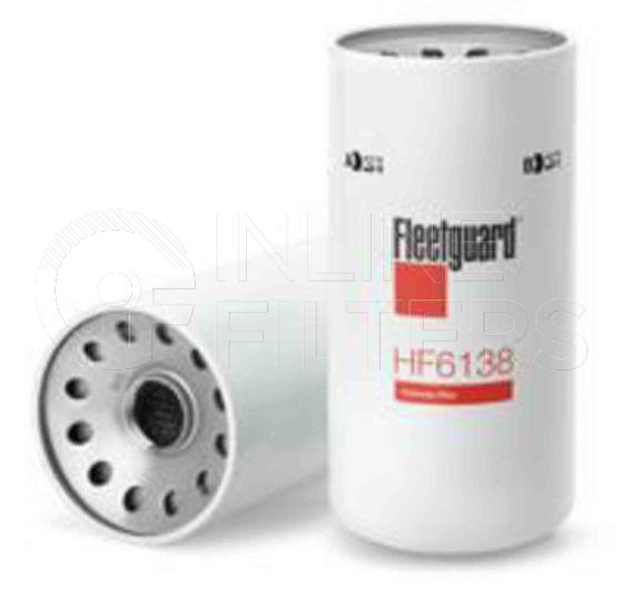 Fleetguard HF6138. Hydraulic Filter Product – Brand Specific Fleetguard – Spin On Product Fleetguard filter product Hydraulic Filter. Main Cross Reference is Cim Tek 70020. Particle Size at Beta 75: 0 micron (0 micron). Particle Size at Beta 200: 0 micron (0 micron). Fleetguard Part Type: HF_SPIN