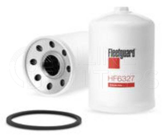 Fleetguard HF6327. Hydraulic Filter Product – Brand Specific Fleetguard – Spin On Product Fleetguard filter product Hydraulic Filter. Main Cross Reference is Fairey Arlon 4A110. Particle Size at Beta 75: 50.0 micron. Fleetguard Part Type: HF_SPIN