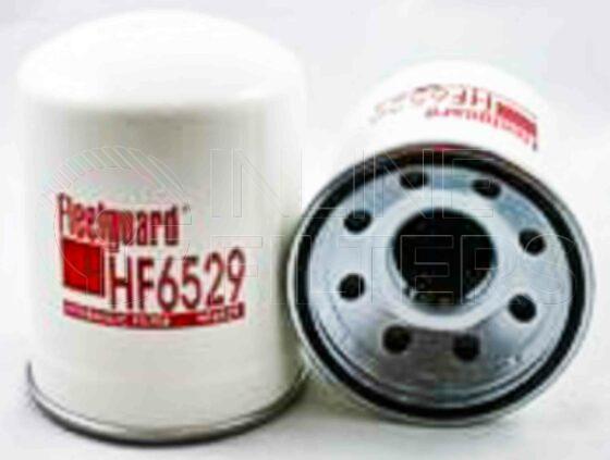 Fleetguard HF6529. Hydraulic Filter Product – Brand Specific Fleetguard – Spin On Product Fleetguard filter product Hydraulic Filter. Main Cross Reference is Volvo 14532688. Flow Direction: Outside In. Fleetguard Part Type: HF_SPIN