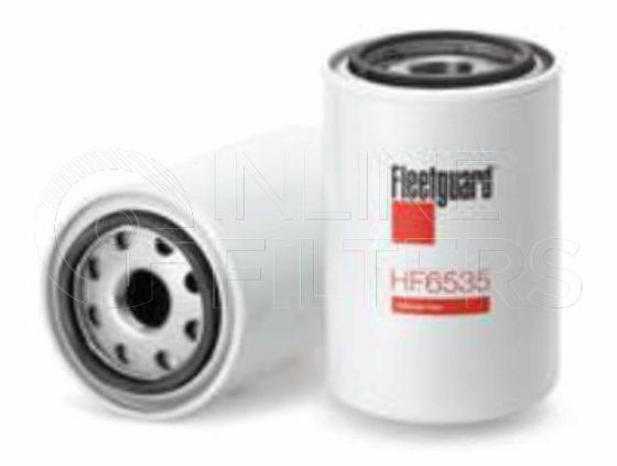 Fleetguard HF6535. Hydraulic Filter. Main Cross Reference is Cim Tek 70184. Fleetguard Part Type: HF.