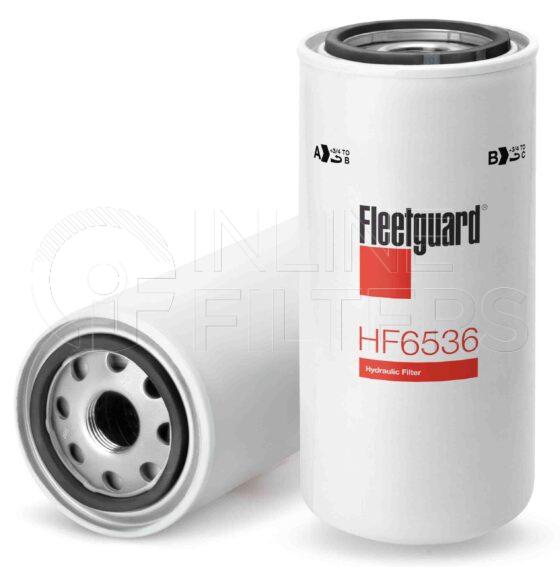 Fleetguard HF6536. Details: Main Cross Reference is MP Filtri CS070P10A. Fleetguard Part Type HF.