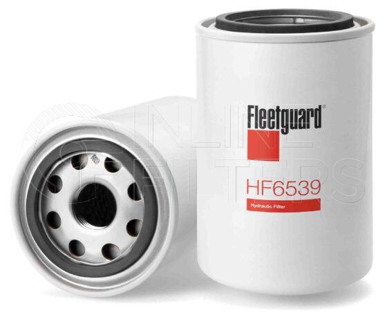 Fleetguard HF6539. Details: Main Cross Reference is MP Filtri CS050A03A. Fleetguard Part Type HF.