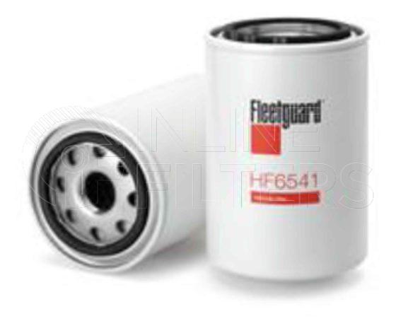 Fleetguard HF6541. Hydraulic Filter Product – Brand Specific Fleetguard – Undefined Product Fleetguard filter product Hydraulic Filter. Main Cross Reference is Hydac 80MG10BN. Particle Size at Beta 75: 12 micron (12 micron). Particle Size at Beta 200: 13 micron (13 micron). Fleetguard Part Type: HF